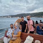 Salim and Family: Bosphorus Strait in Turkey