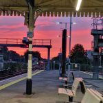 Basingstoke Rail Station at Subhe Sadiq time